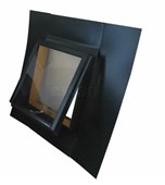 ERGO Střešní vikýř 60×60 – pro falcované střešní krytiny - hliník barvený - antracit